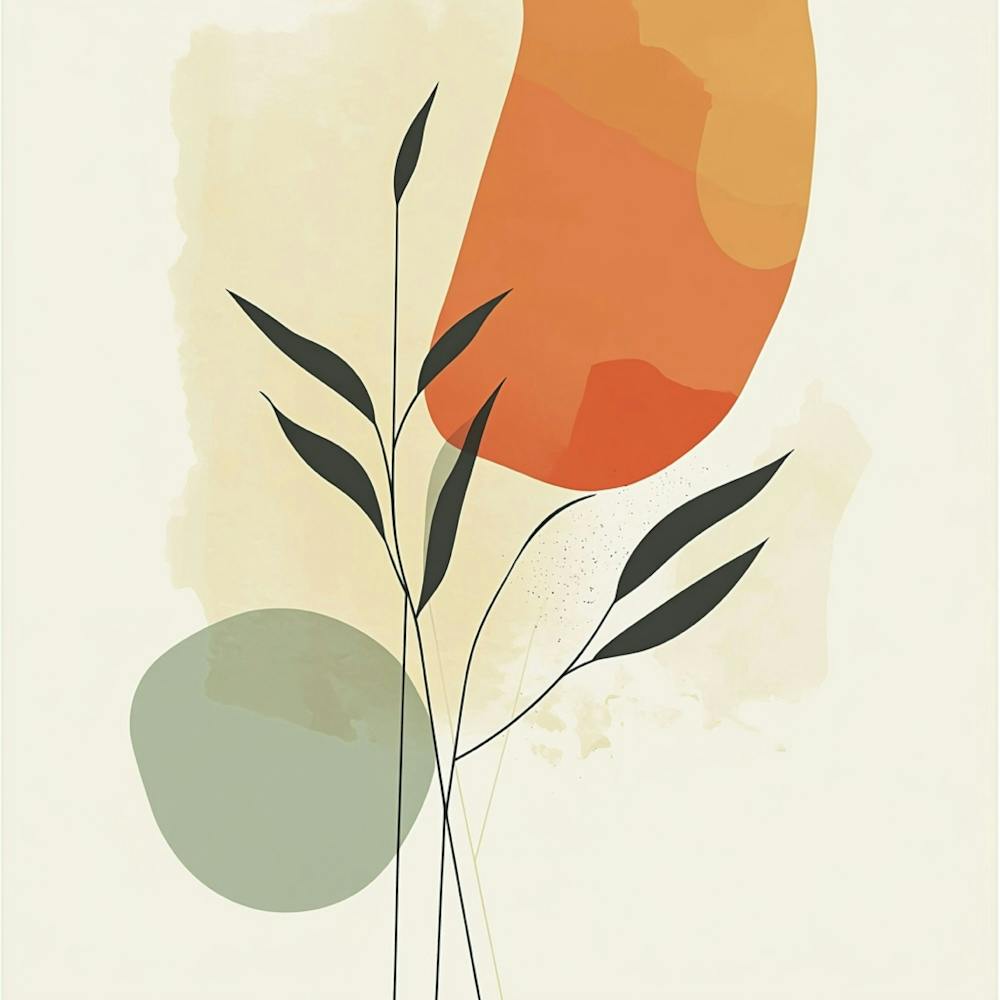 Abstract Floral Painting 2