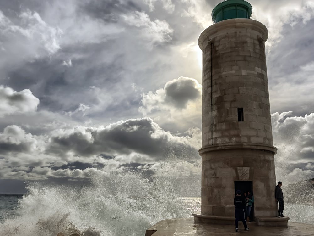 Lighthouse At Dusk