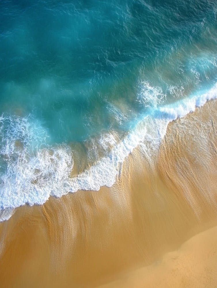 Aerial View Of A Beach 32