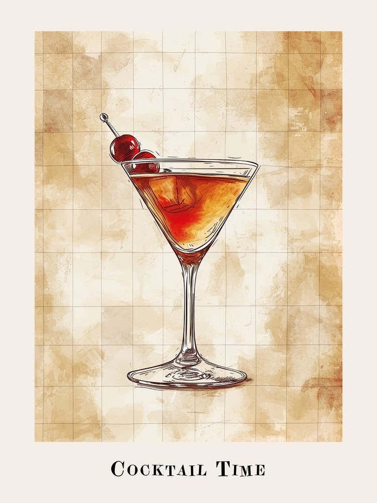 Cocktail Time Poster 6