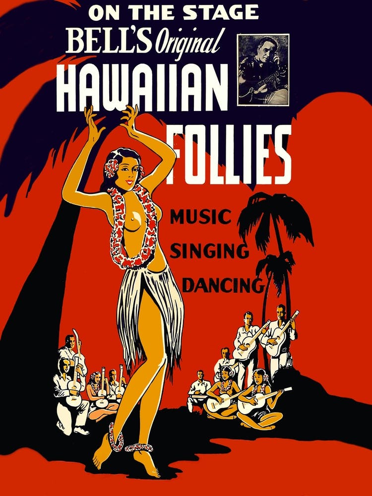 Hawaiian Follies, Dance Of A Topless Woman