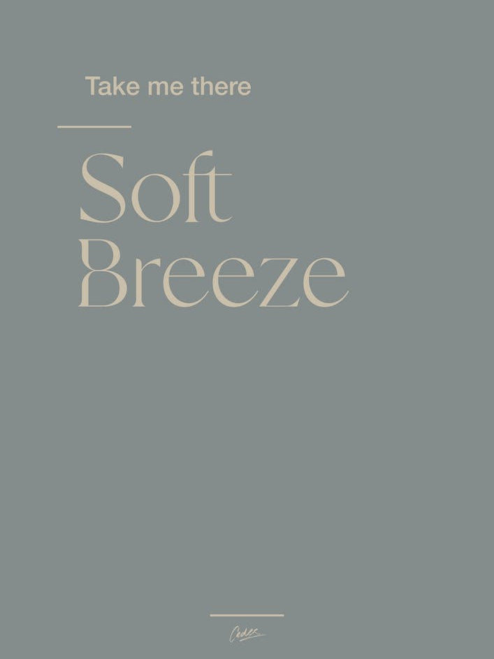 Soft Breeze Typographic 2