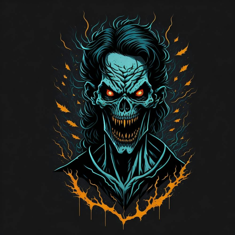 Halllween Skeleton Skull