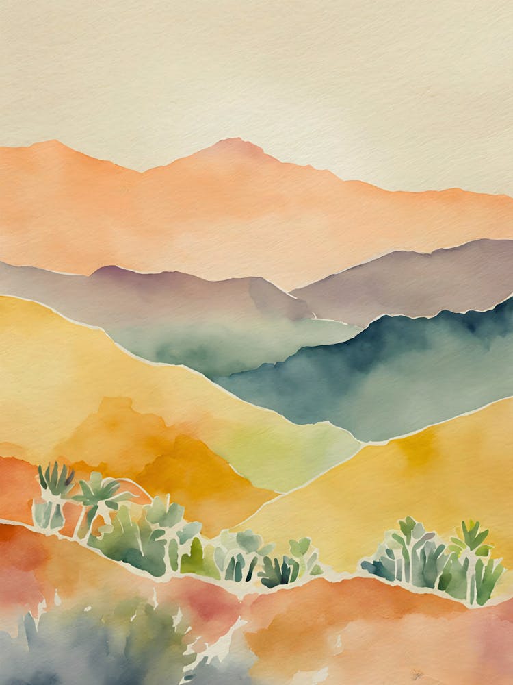 Watercolor Landscape Painting 9