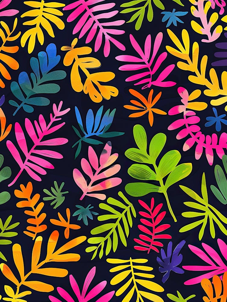 Jungle Waves Matisse Style