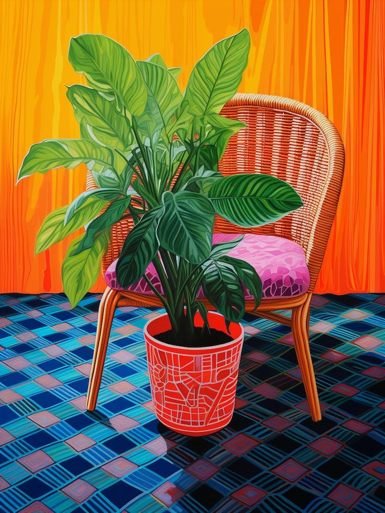 Dolls House Crochet Chair 2