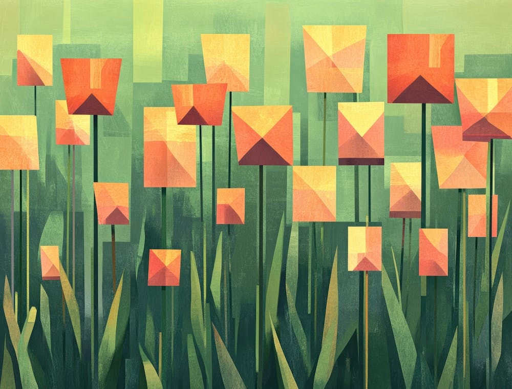 Abstract Tulips 3