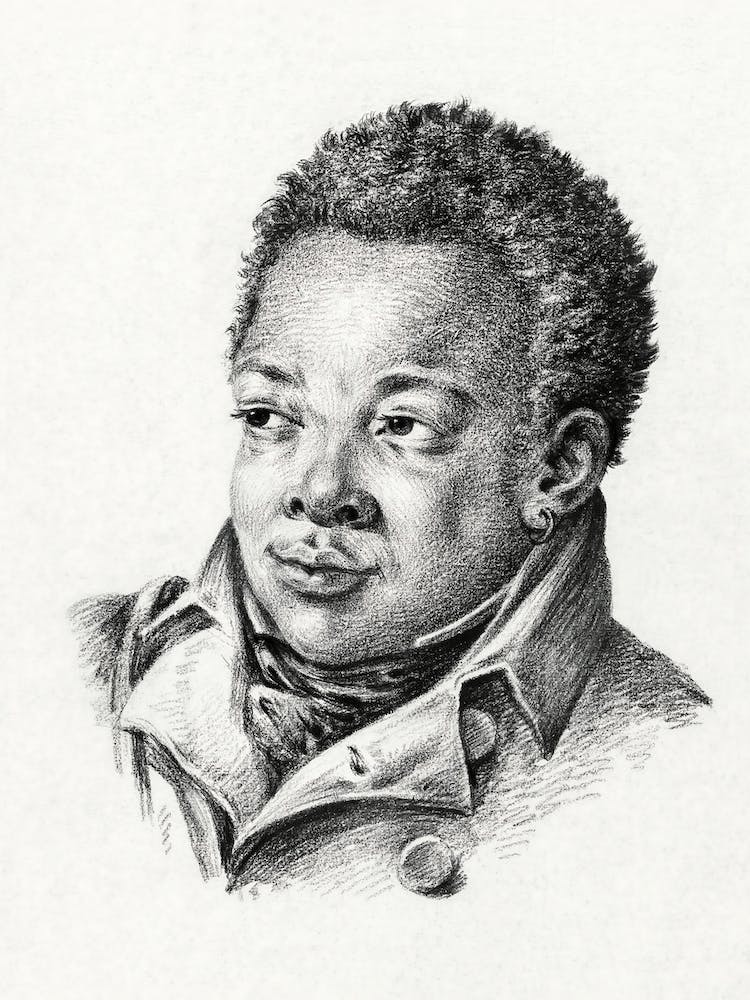 Porträt eines Schwarzen Mannes, Jean Bernard