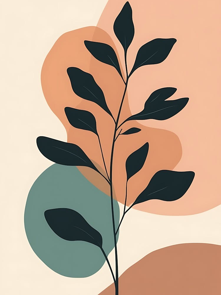 Contemporary Nature-Inspired Art in Warm Neutrals