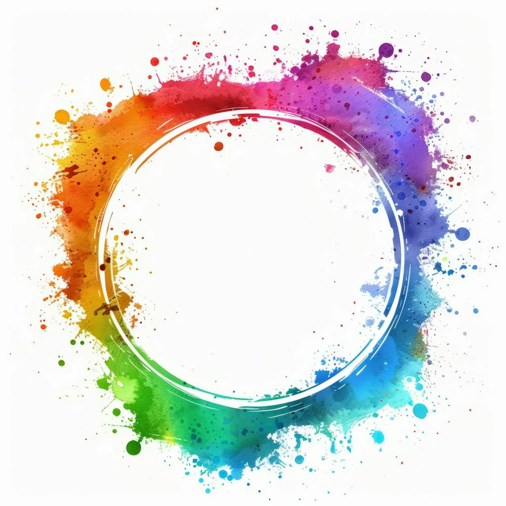 Watercolor Splatter Background 1