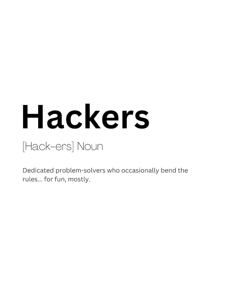 Hackers Definition Meaning