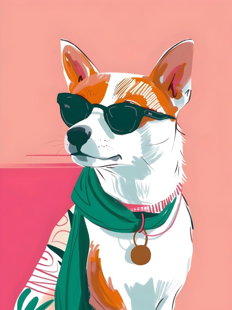 Corgi In Sunglasses 1