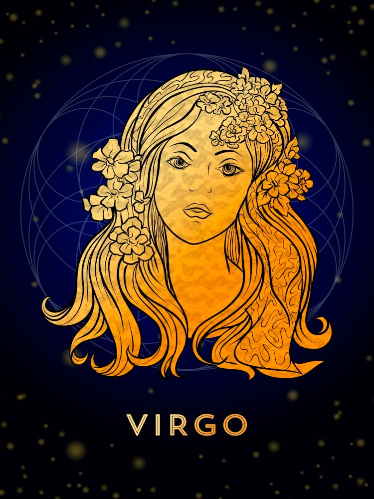 Virgo — Zodiac golden sign