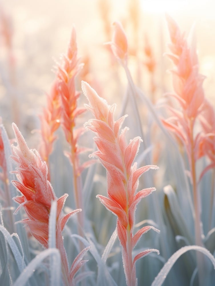 Frosty Botanical Heliconia 1