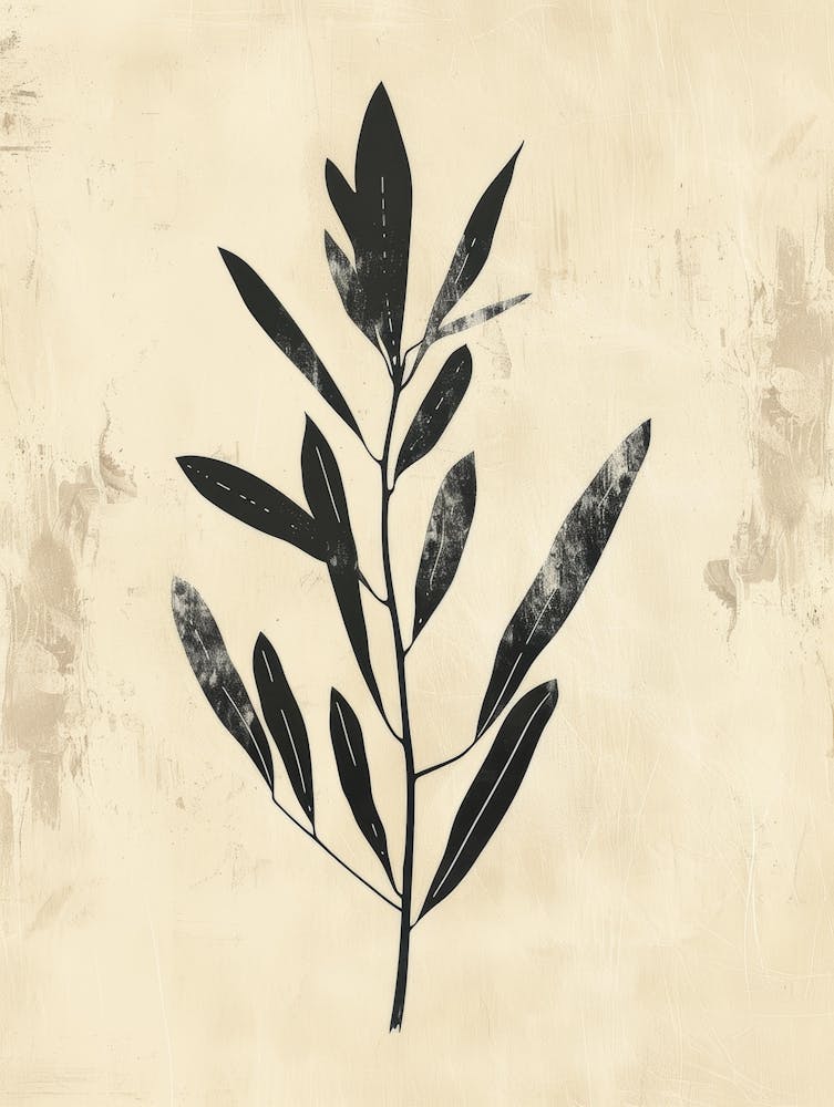 Olive Branch Canvas Print