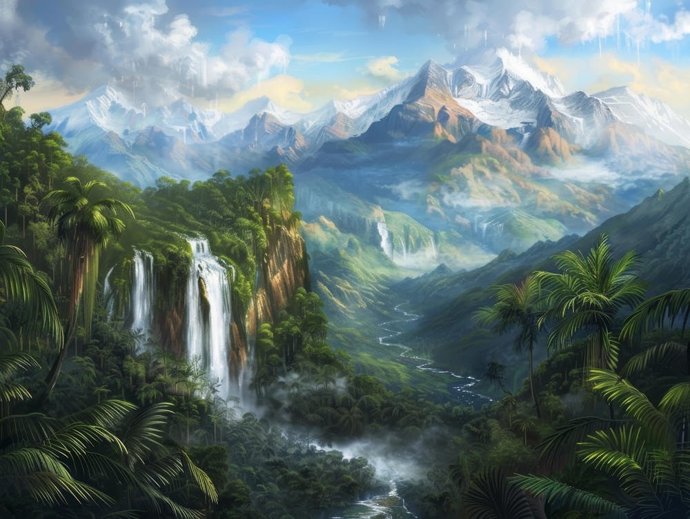 Waterfall In The Jungle 5