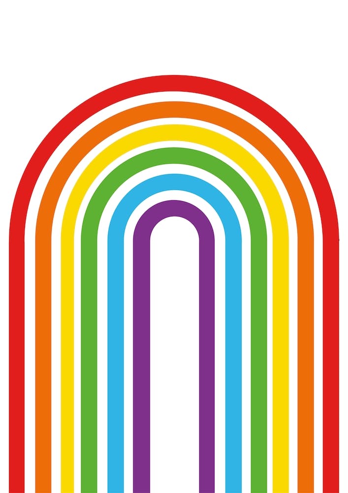 Regenbogen Funk Kinderzimmer