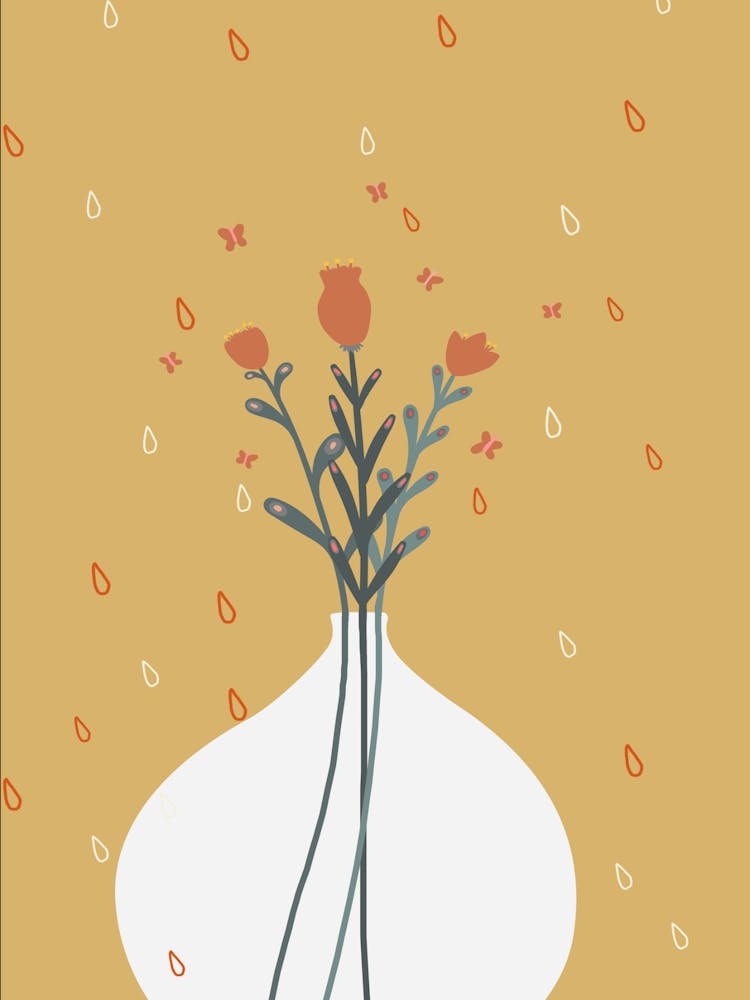 Vase Of Flowers 3