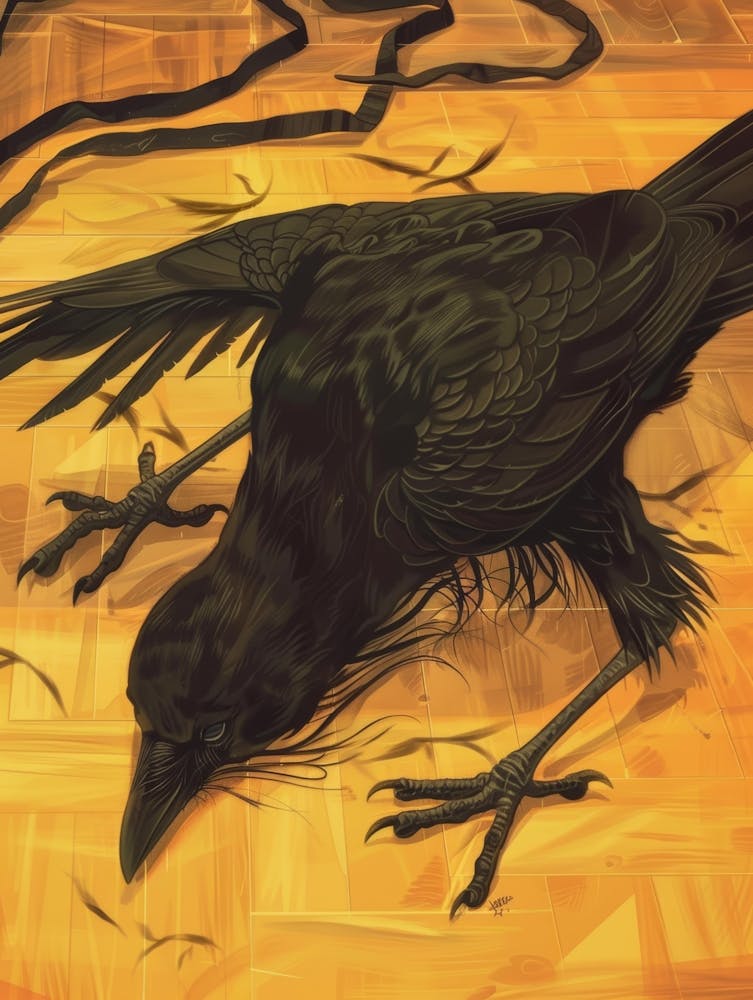 Crow Illustration 3
