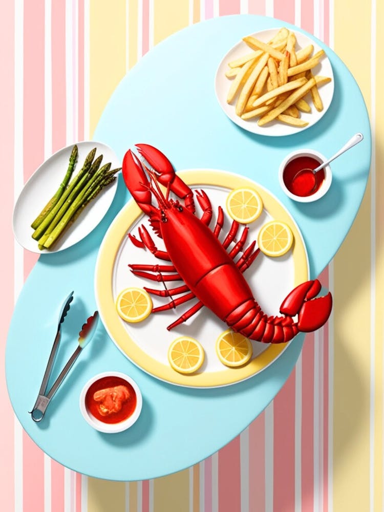 Lobster On A Plate 10