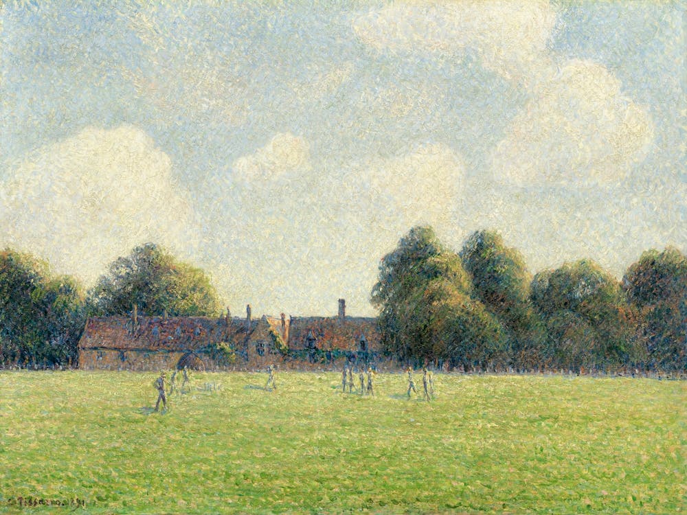Hampton Court Green (1891), Camille Pissarro