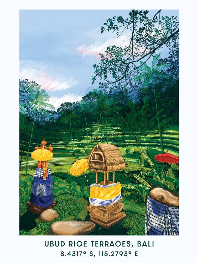 Ubud Rice Terraces, Bali