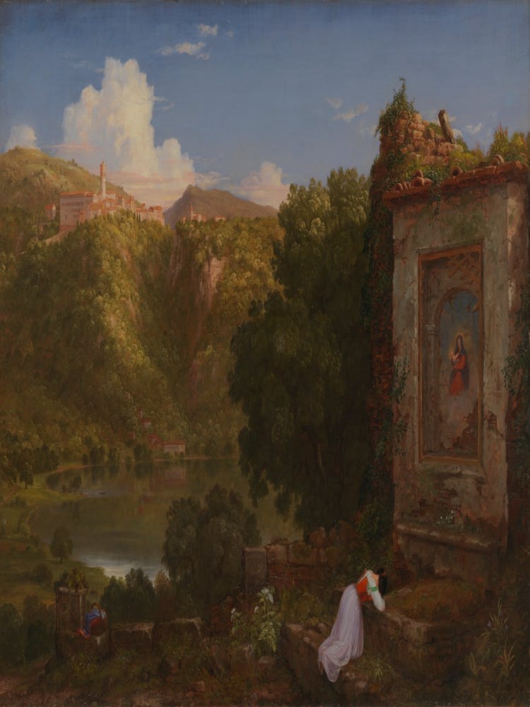 View Of A Castle
