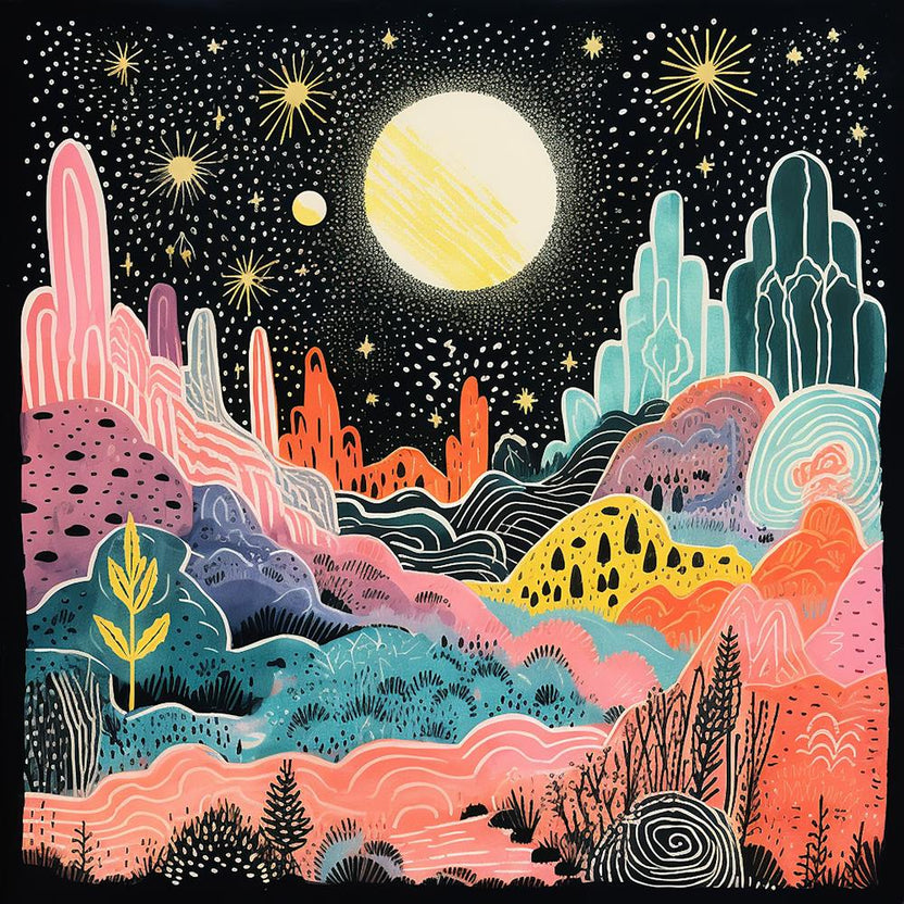 Surreal Abstract Nature Illustration 1