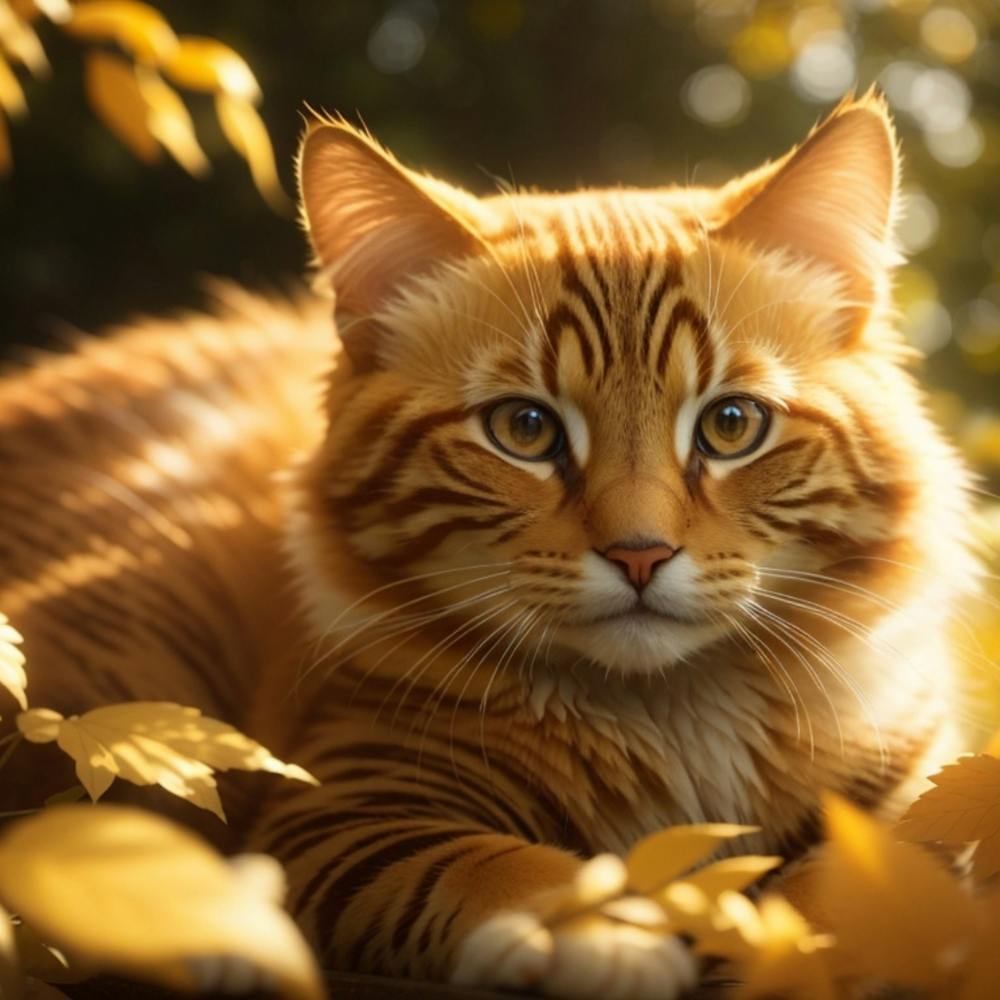 Orange Tabby Cat 1