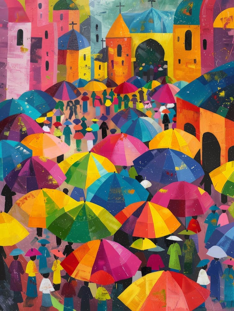 Colorful Umbrellas