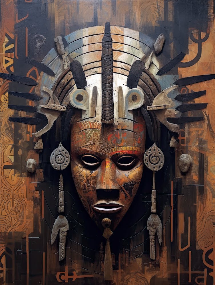 African Africa Mask