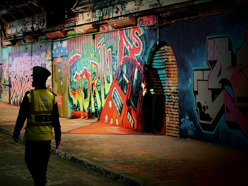 Leake Street Graffiti SE1