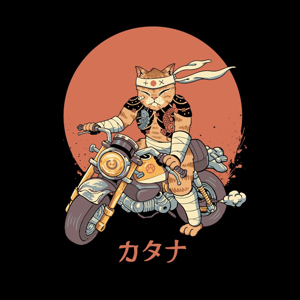 Biker Gang Catana Meowster