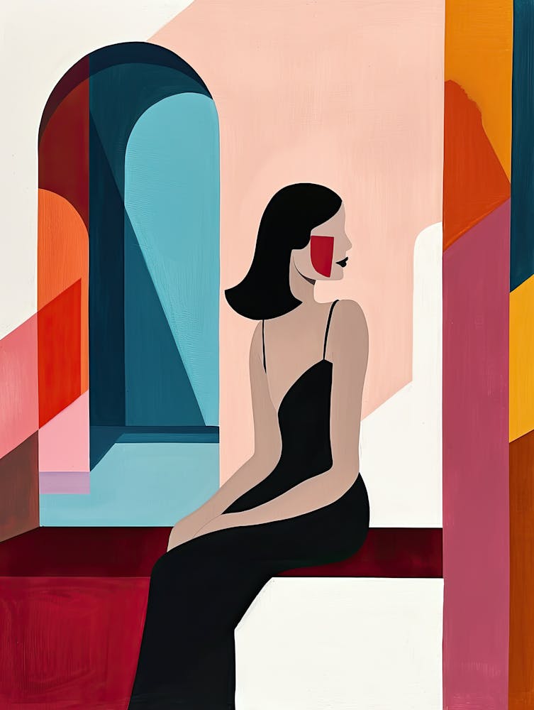 Woman In Black, Minimalism