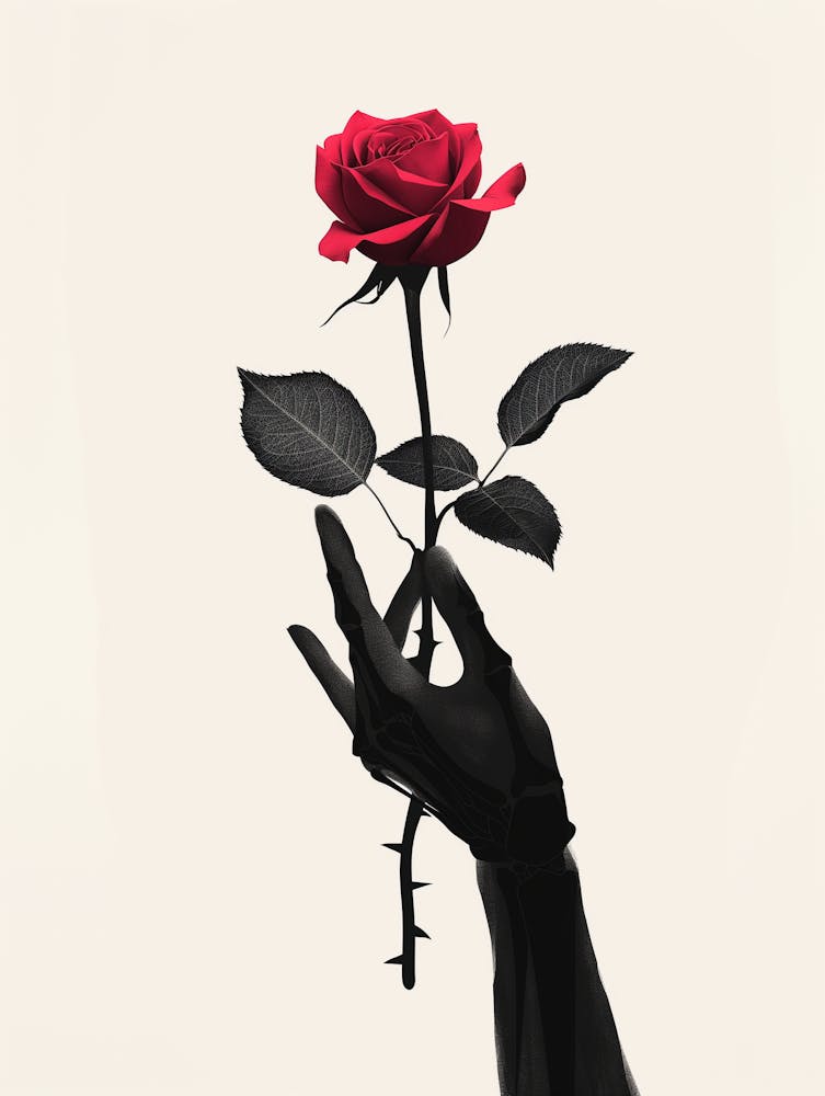 Rose In The Hand