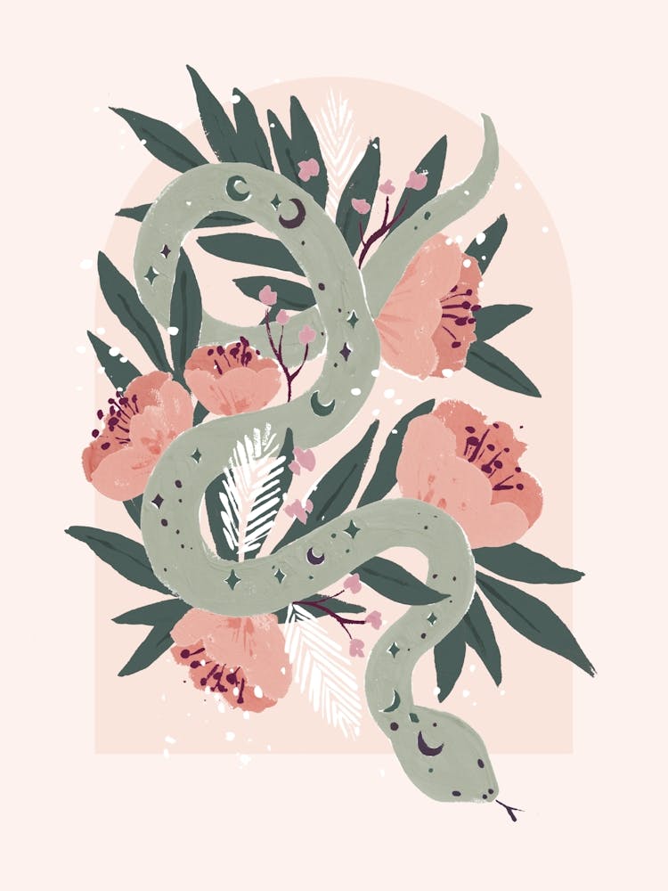 Snakes And Flowers