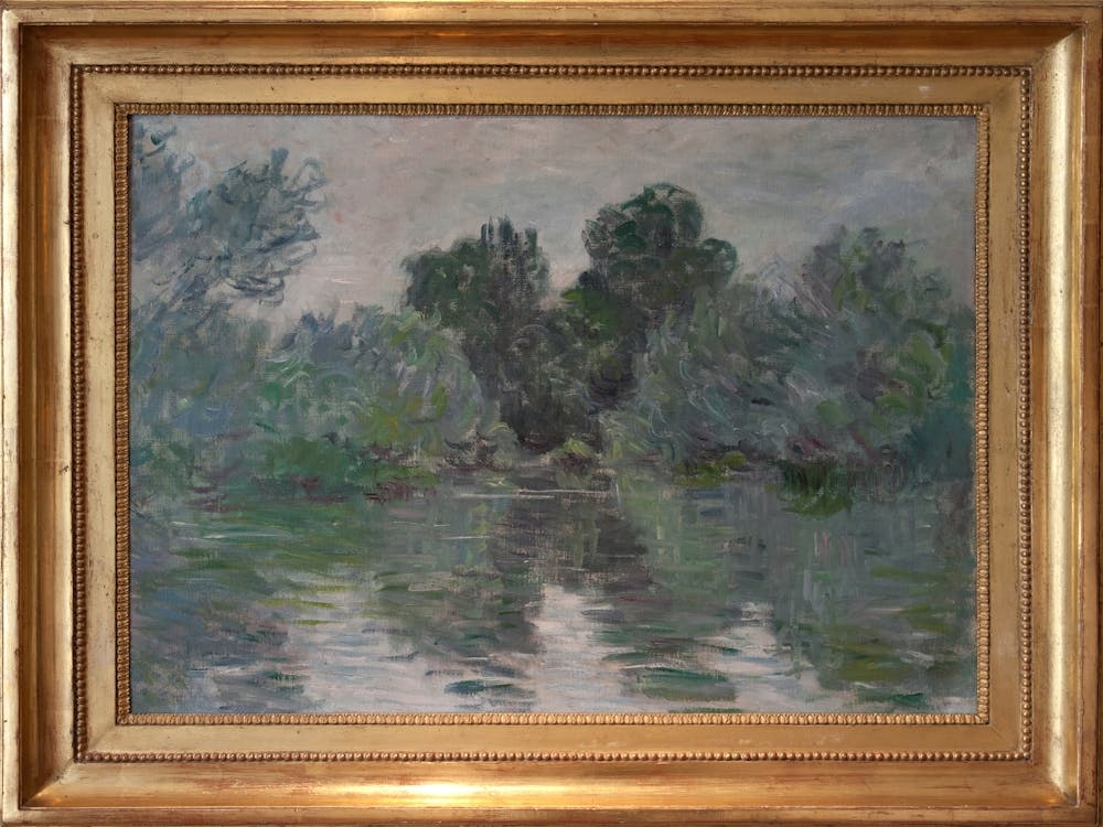 Un Bras De Seine Près De Vétheuil, Claude Monet