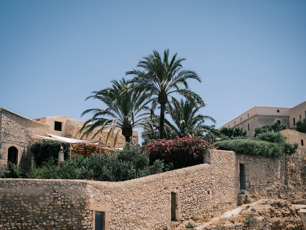 View of Old Town Eivissa // Ibiza Travel Photography