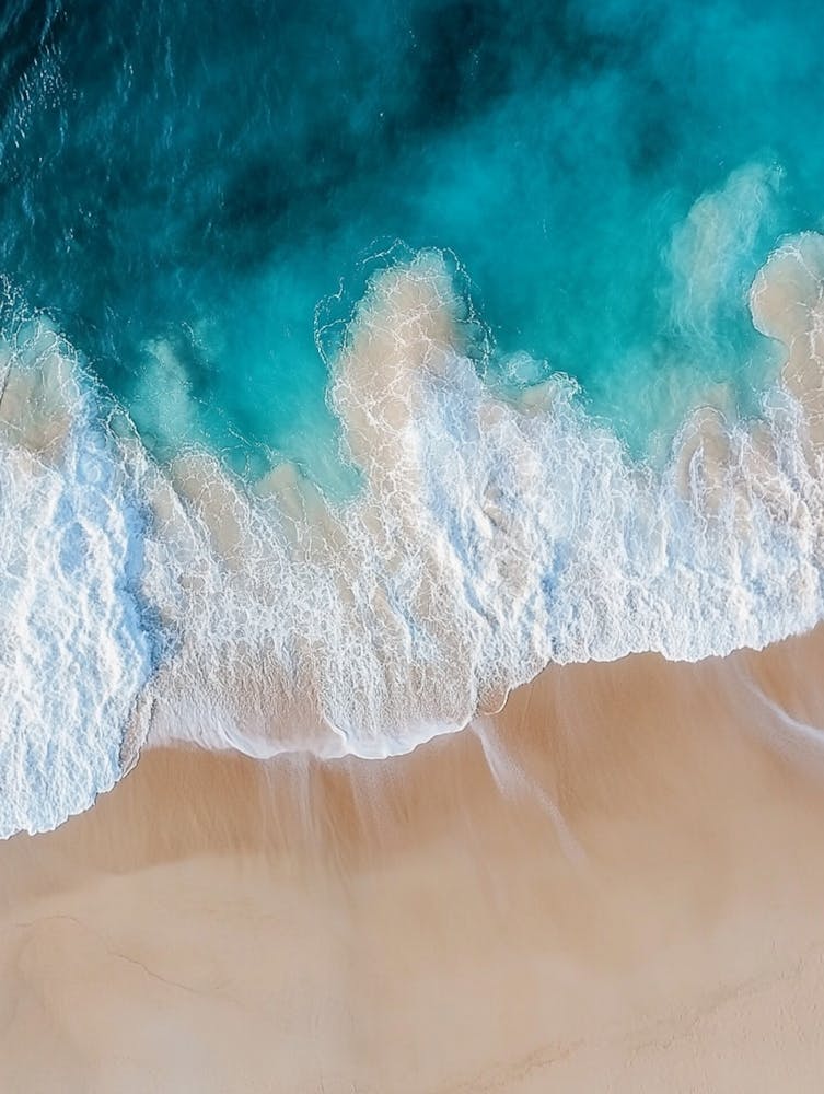 Aerial View Of A Beach 88