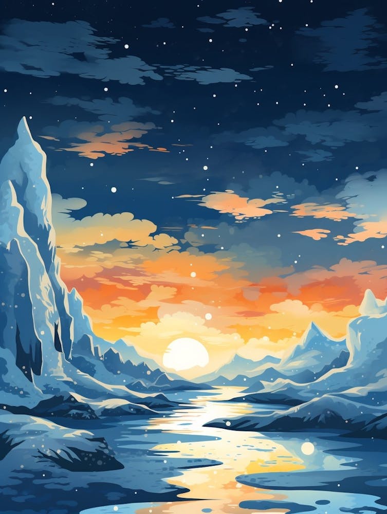 Polar Abstract Minimalist 10