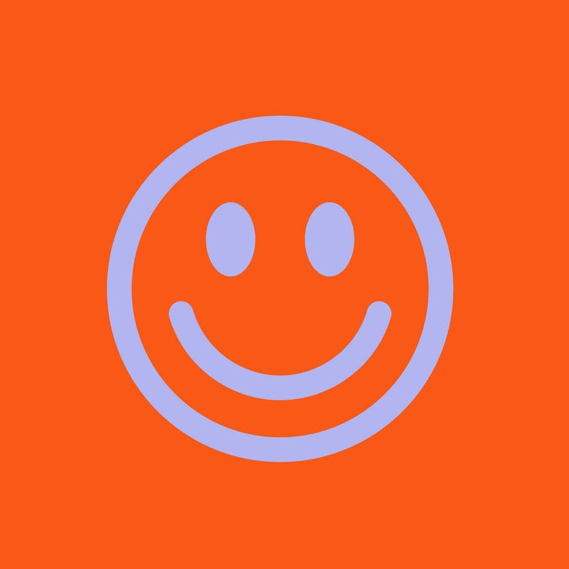 Smiley-Gesicht Orange
