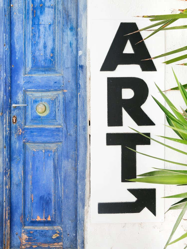 Greek Island Doorway