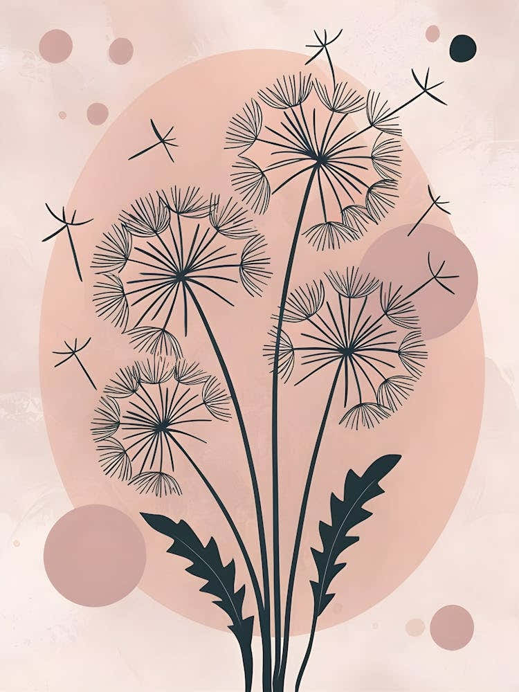 Ephemeral Beauty: Dandelion Seeds as a Symbol of the Passage of Time