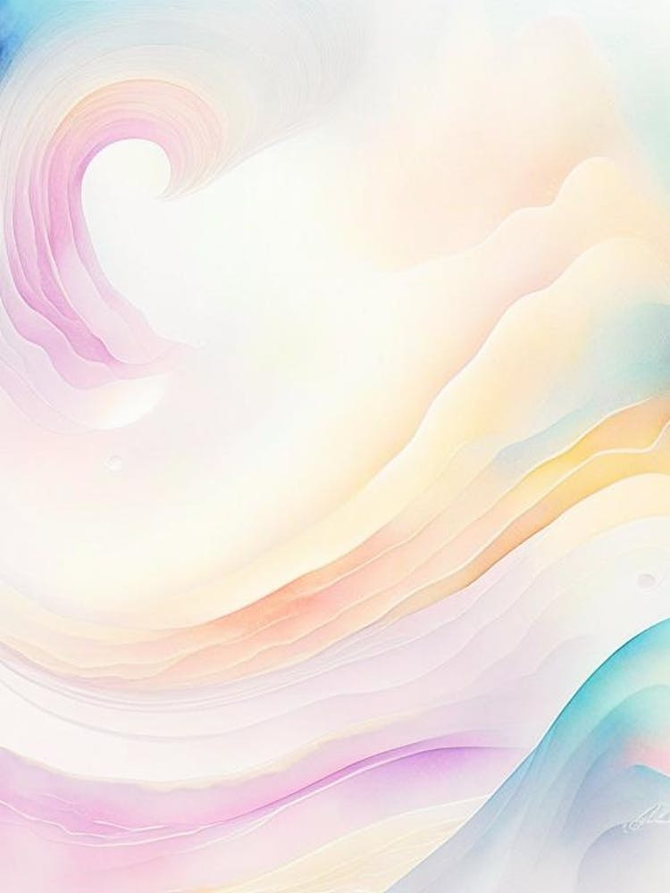 Gravity Wave Gouache Space