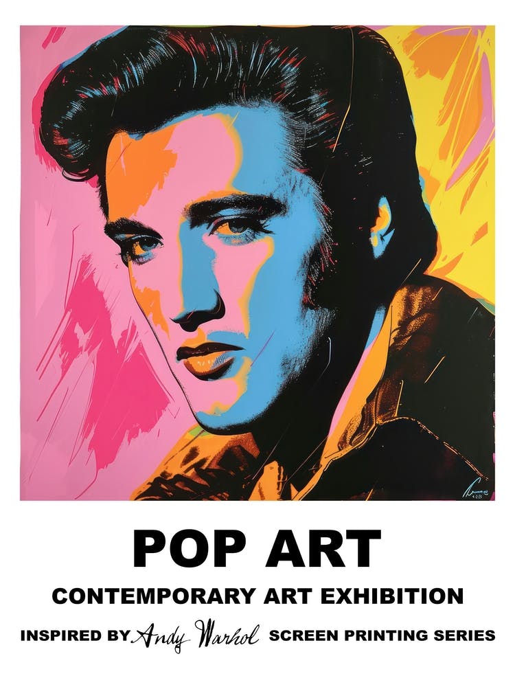 Poster Elvis Pop Art 1