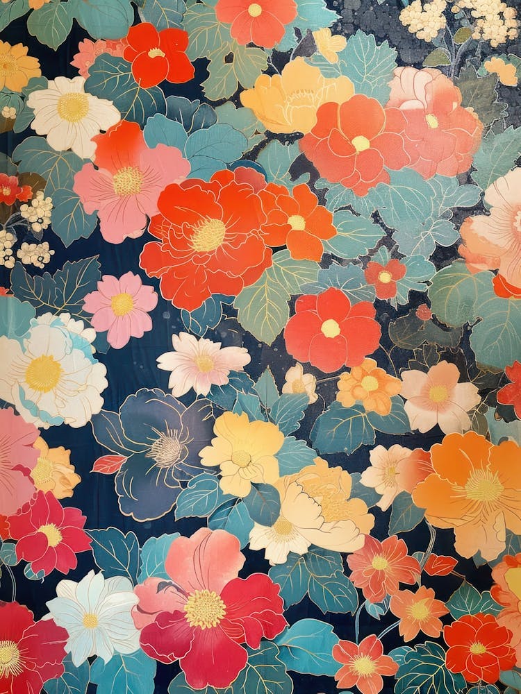 Great Japan  Hokusai Botanical Japanese 18