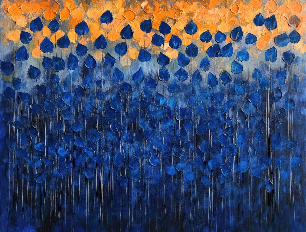 Blue Flowers 111