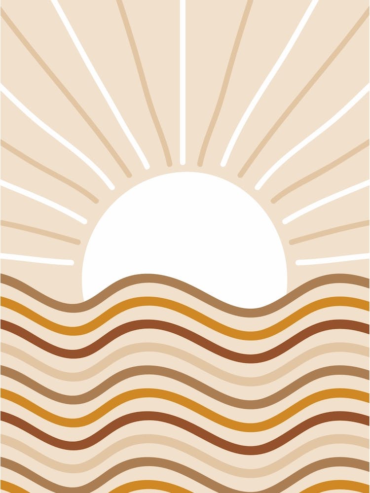 Sunrise Over The Sea