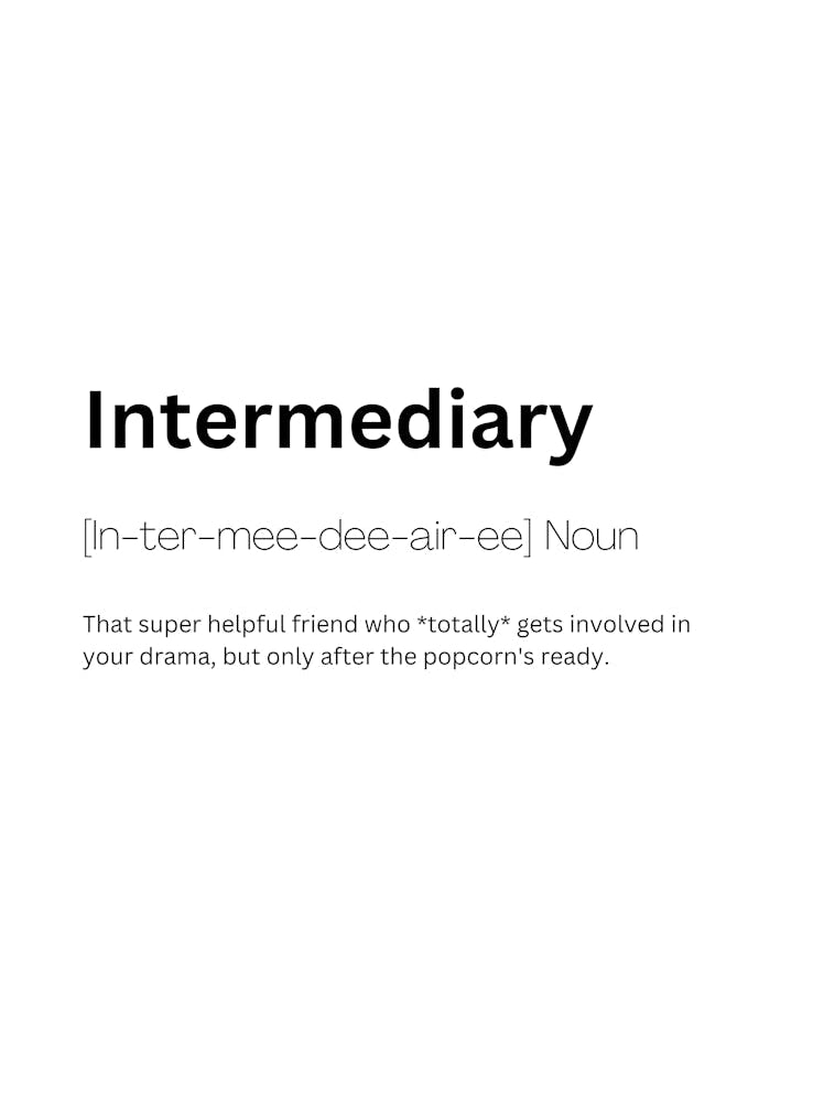 Intermediary Definition Meaning 1