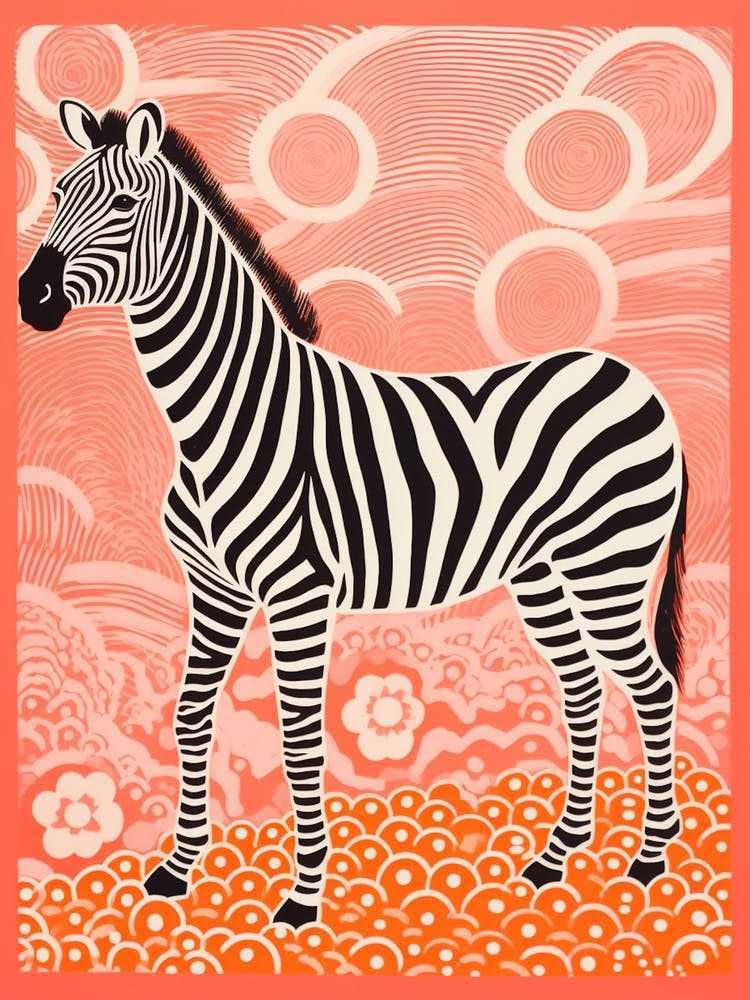Zebra Coral Pattern 3